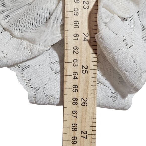 DK Clothing Lace Bodysuit XS Night Luxe Boudoircore Light Academia Layering - Picture 12 of 16